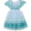 Tutu du Monde Oracle Tulle Dress Blue Dusk Mix New