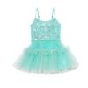 Tutu du Monde Bebe Mixed Media Tutu Dress Teal Gloss New