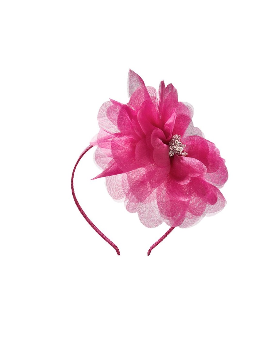 Tutu du Monde Peony Headband Fuschia Wholesale