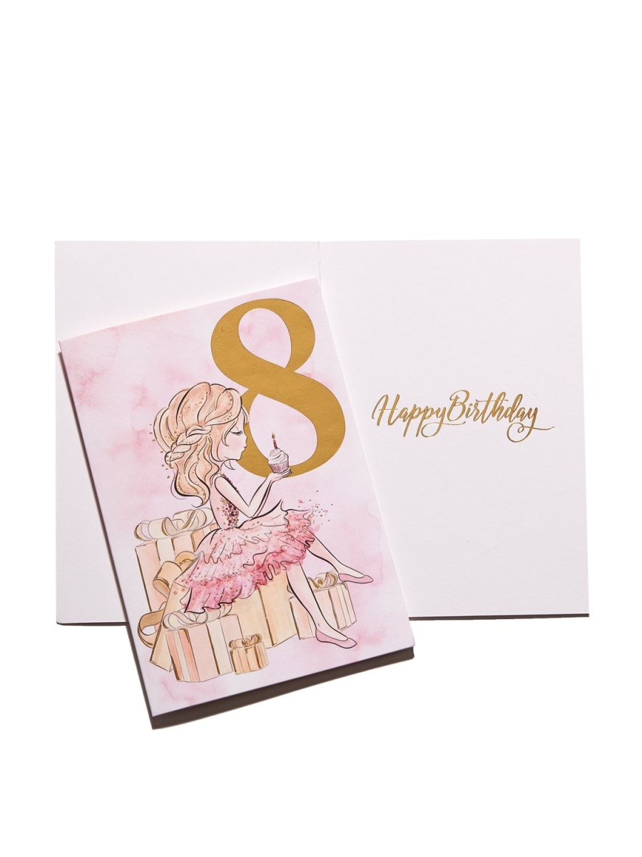 Tutu du Monde 8Th Birthday Card Cupcakes Clearance