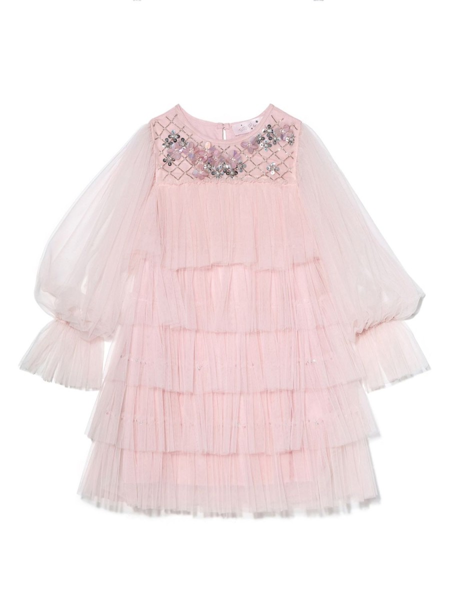 Tutu du Monde Snowfall Tulle Dress Pink Life Clearance