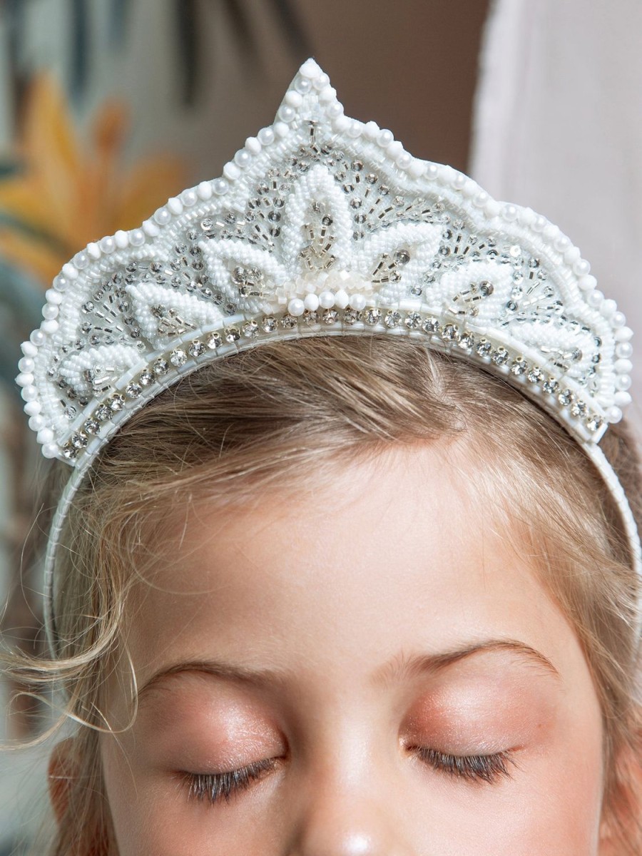 Tutu du Monde Evia Tiara Milk Clearance