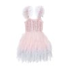 Tutu du Monde Bebe Candy Cane Tutu Dress Porcelain Pink Mix Clearance