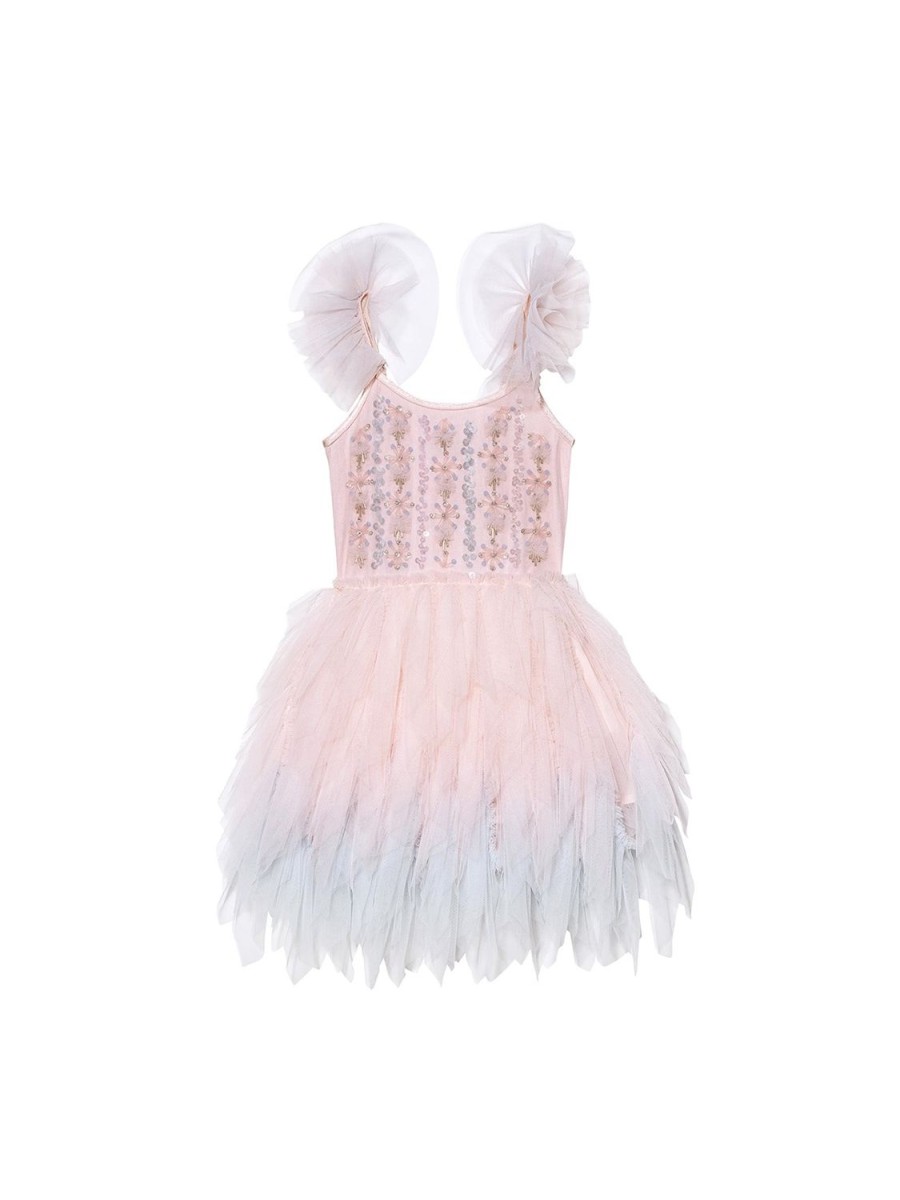 Tutu du Monde Bebe Candy Cane Tutu Dress Porcelain Pink Mix Clearance