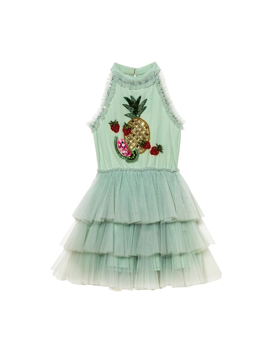 Tutu du Monde Pineapple Crush Tutu Dress Dusty Aqua Hot