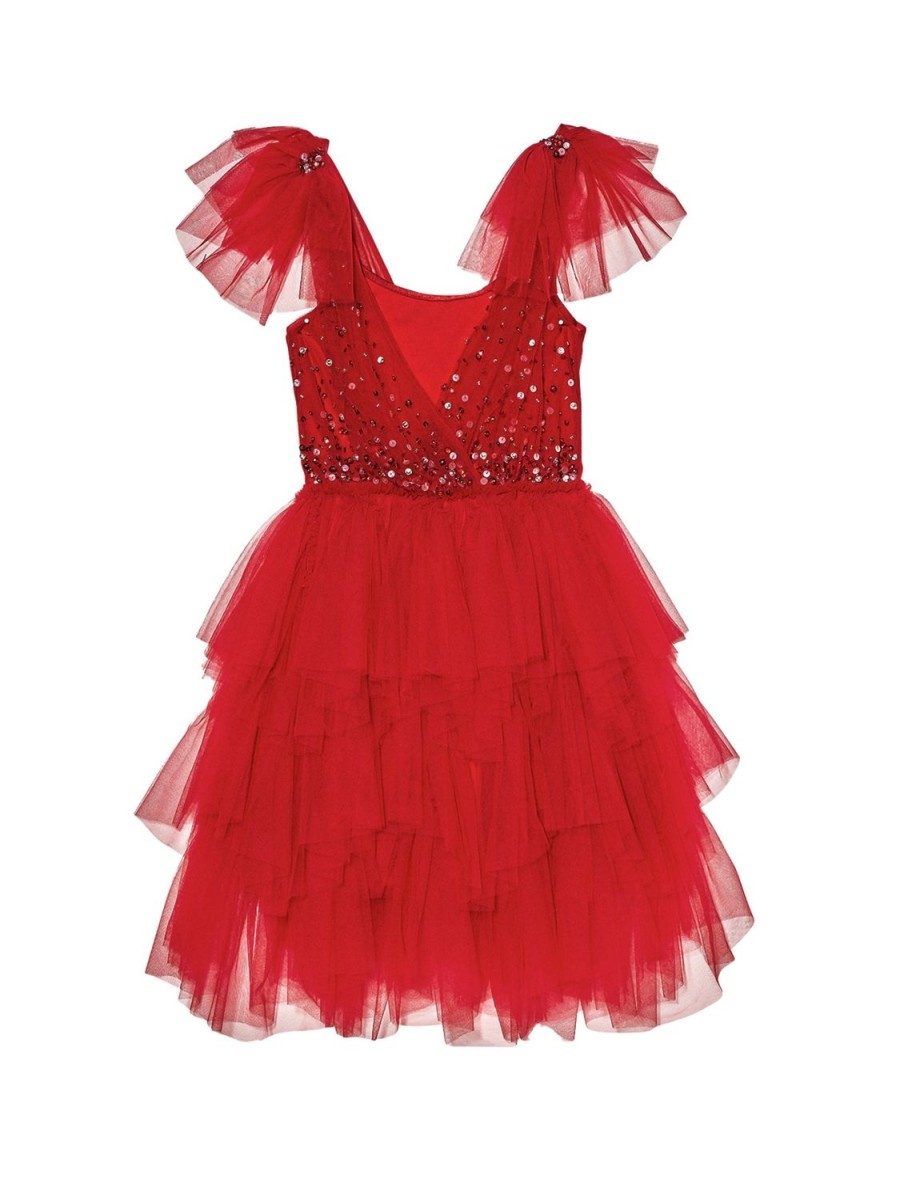 Tutu du Monde Noella Tutu Dress Red Velvet Wholesale