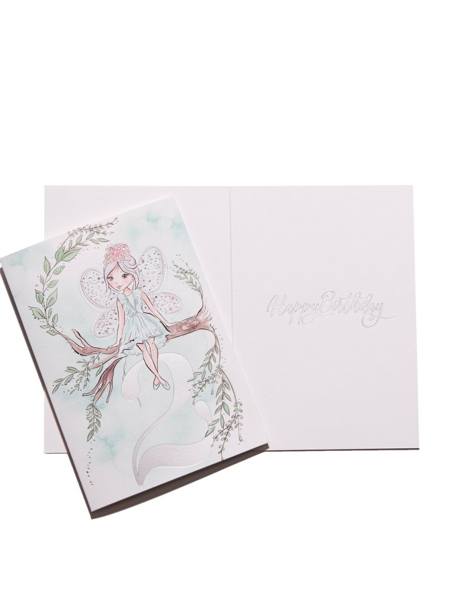 Tutu du Monde 2Nd Birthday Card Forrest Fairy New