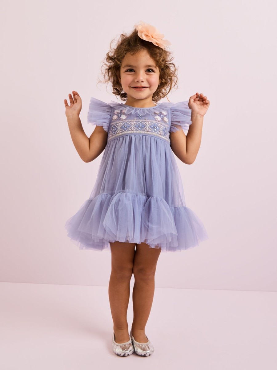 Tutu du Monde Bebe Antoinette Tulle Dress Plume Hot