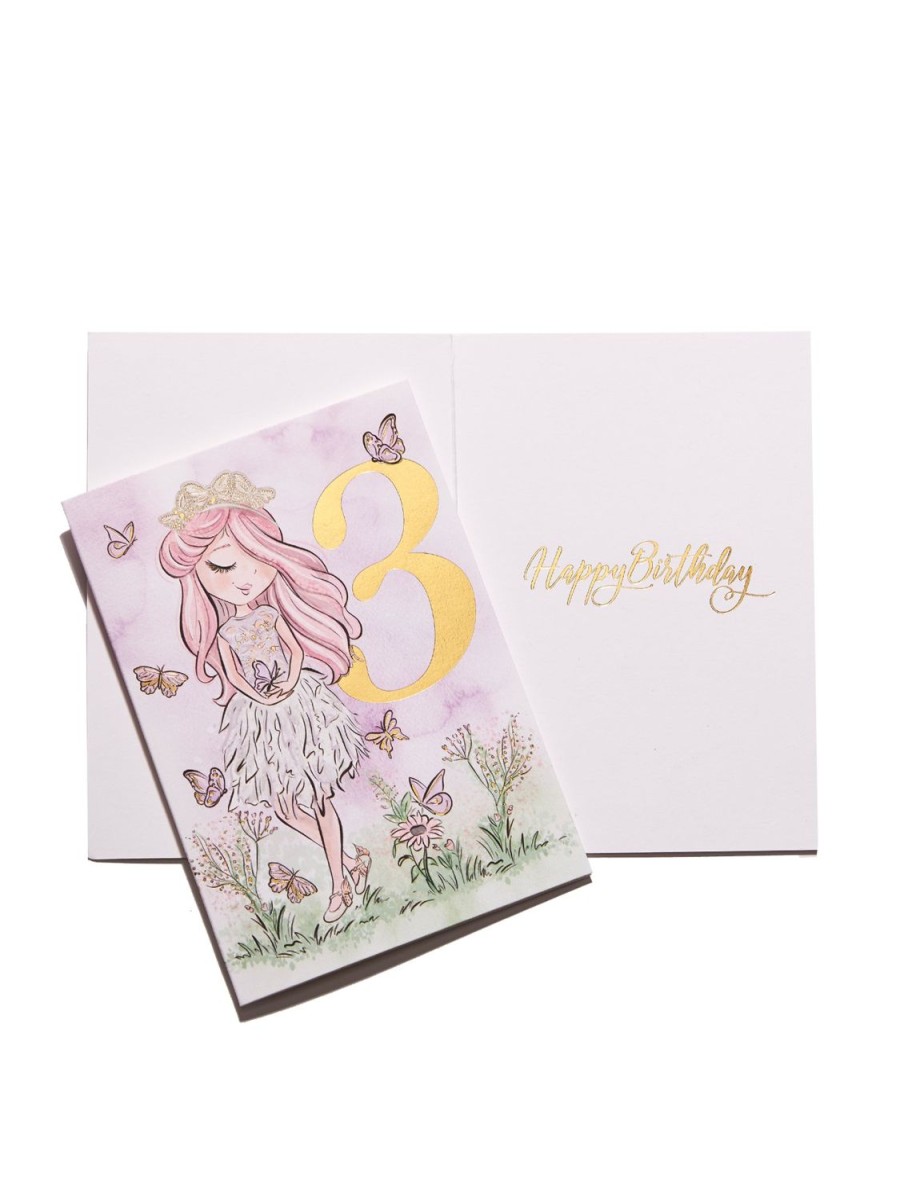 Tutu du Monde 3Rd Birthday Card Butterflies Online