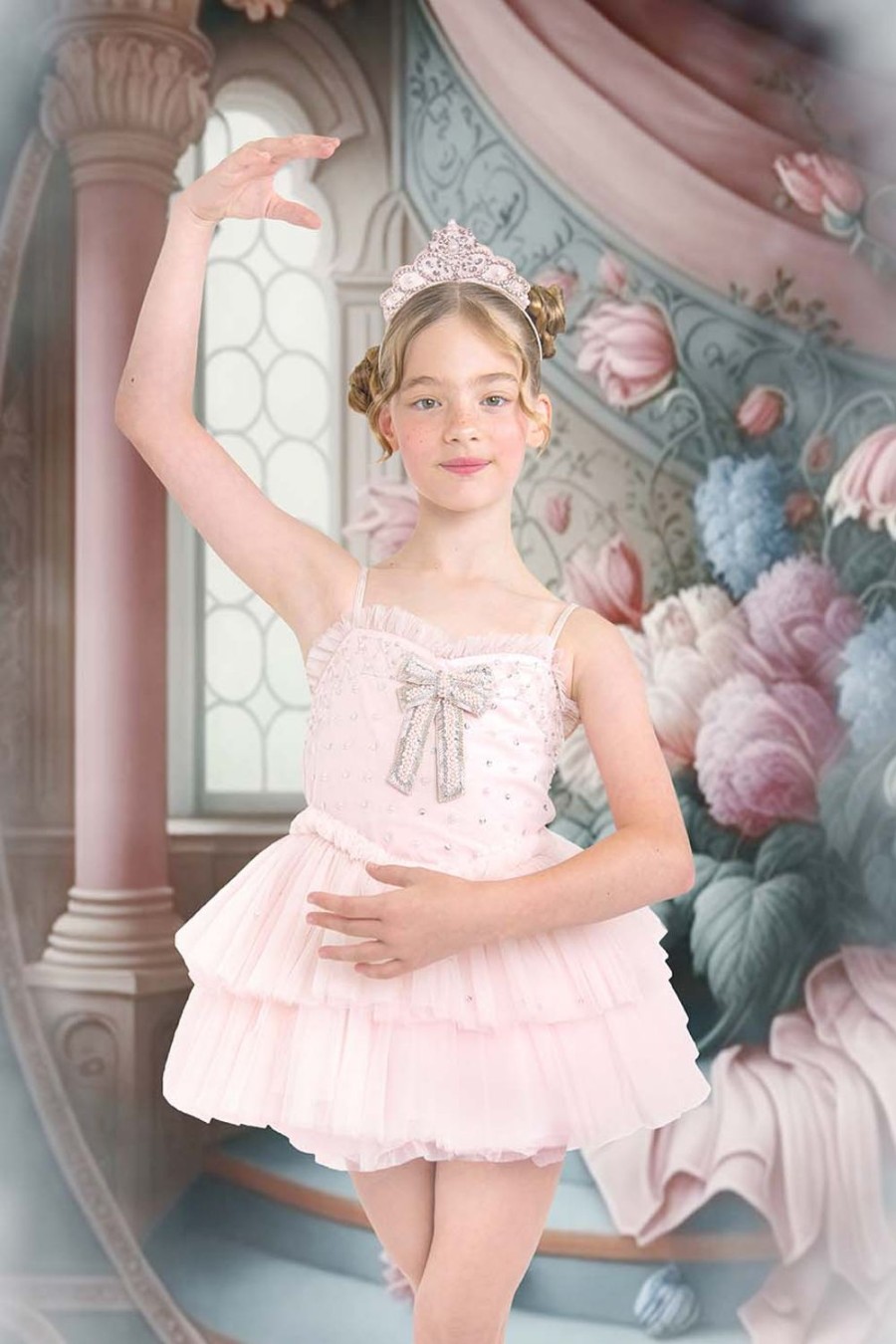 Tutu du Monde Ballerina Princess Tiara Porcelain Pink Best