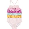 Tutu du Monde Vivid Swimsuit Heavenly Pink Mix New