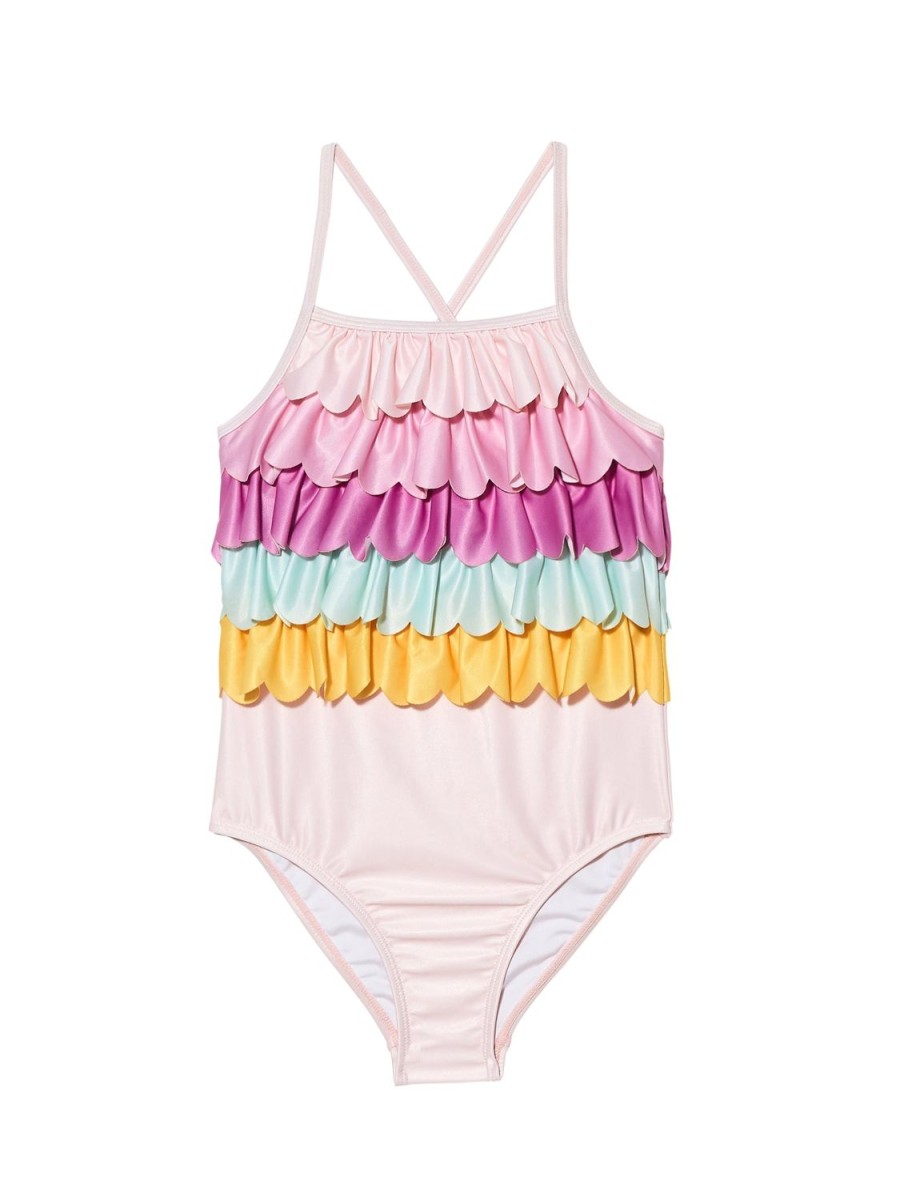 Tutu du Monde Vivid Swimsuit Heavenly Pink Mix New