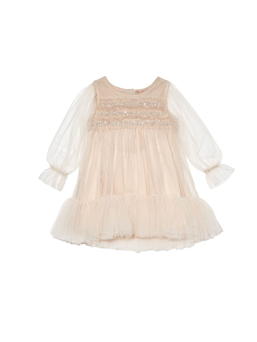 Tutu du Monde Bebe Neva Tulle Dress Linen Wholesale