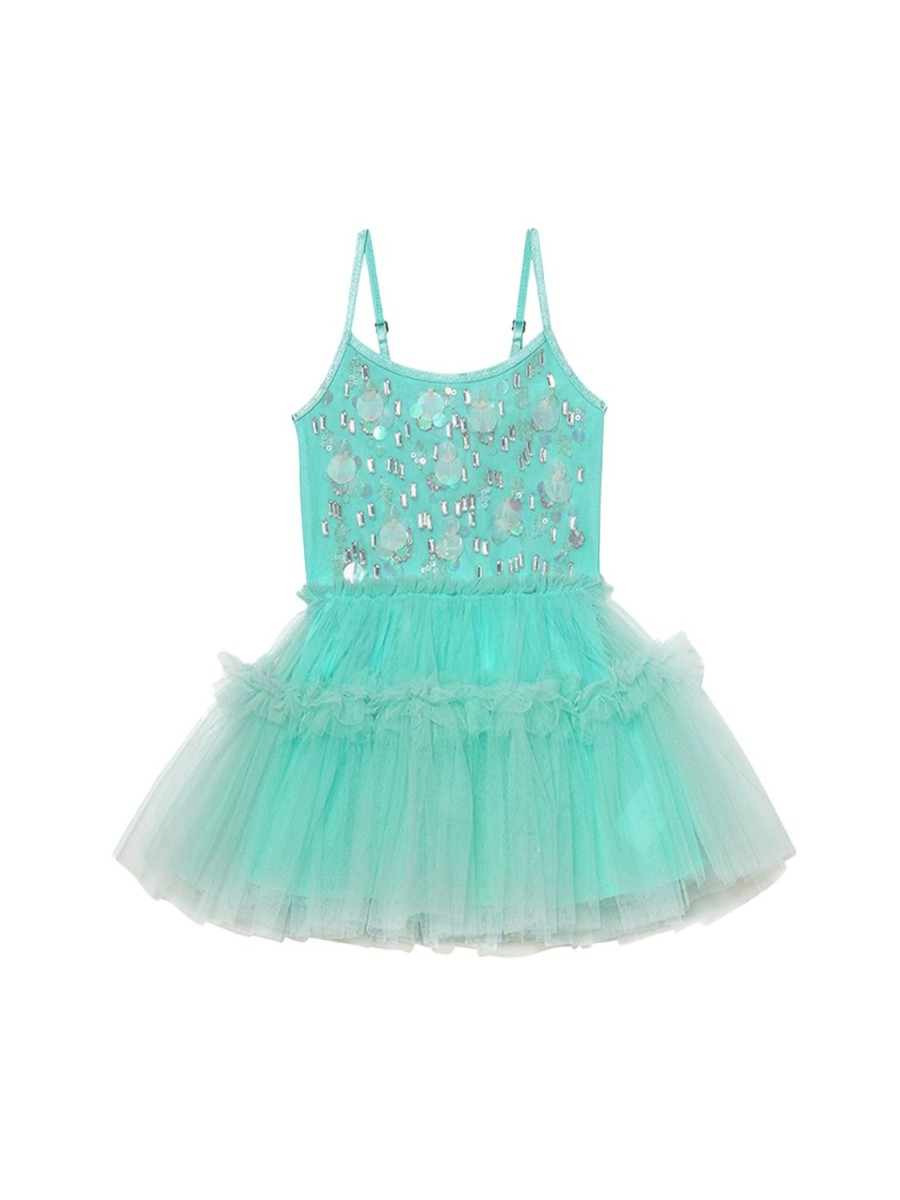 Tutu du Monde Mixed Media Tutu Dress Teal Gloss Wholesale