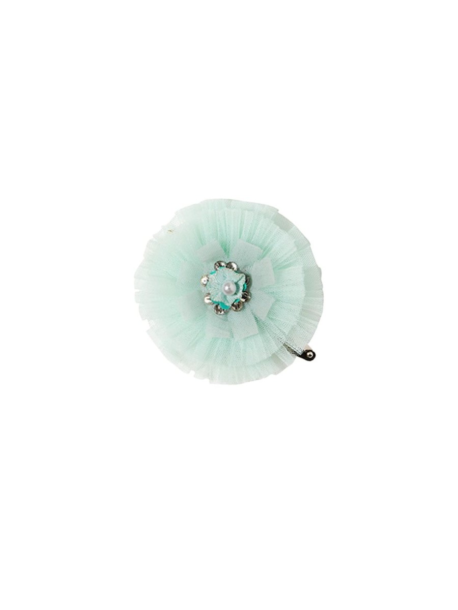 Tutu du Monde Portrait Hairclip Teal Gloss Clearance