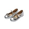 Tutu du Monde Single Strap Swarovski Crystal Bow Ballerinas Silver Hot