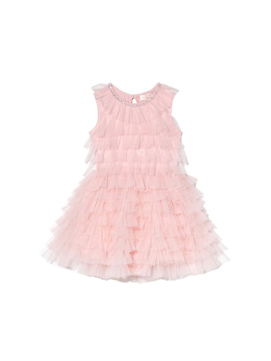 Tutu du Monde Bebe Obsession Tulle Dress Rose Quartz Clearance