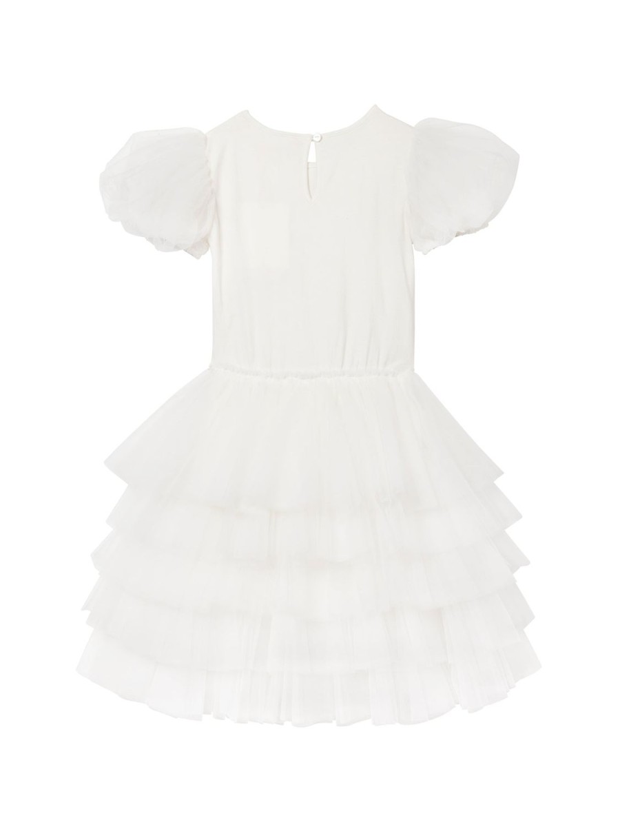 Tutu du Monde Floral Lattice Tutu Dress Milk Online