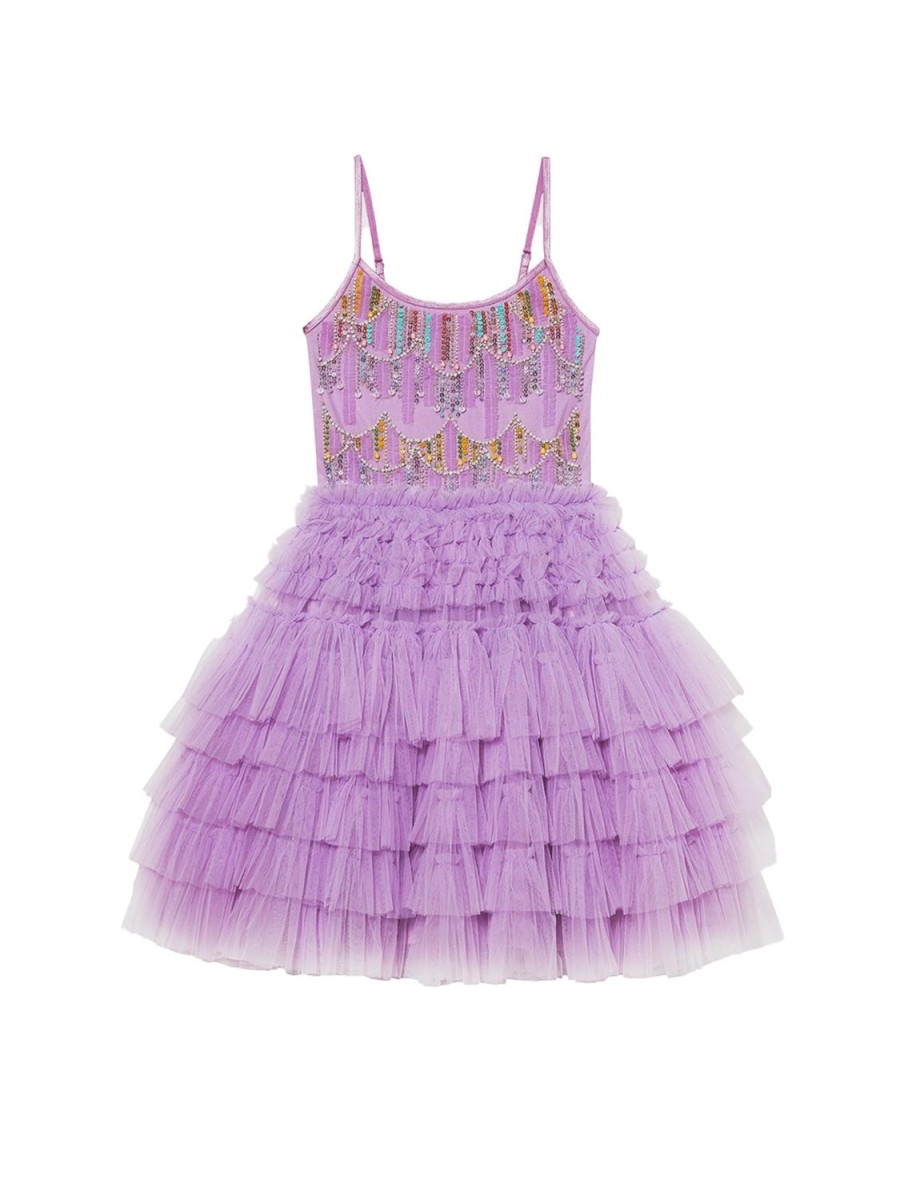 Tutu du Monde Painterly Tutu Dress Lilac Thistle Hot