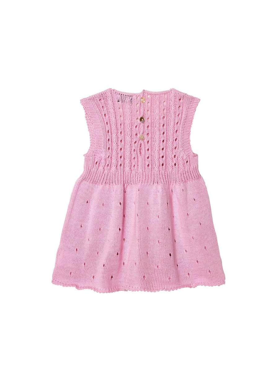 Tutu du Monde Lullabi Knitted Dress Pink Clearance