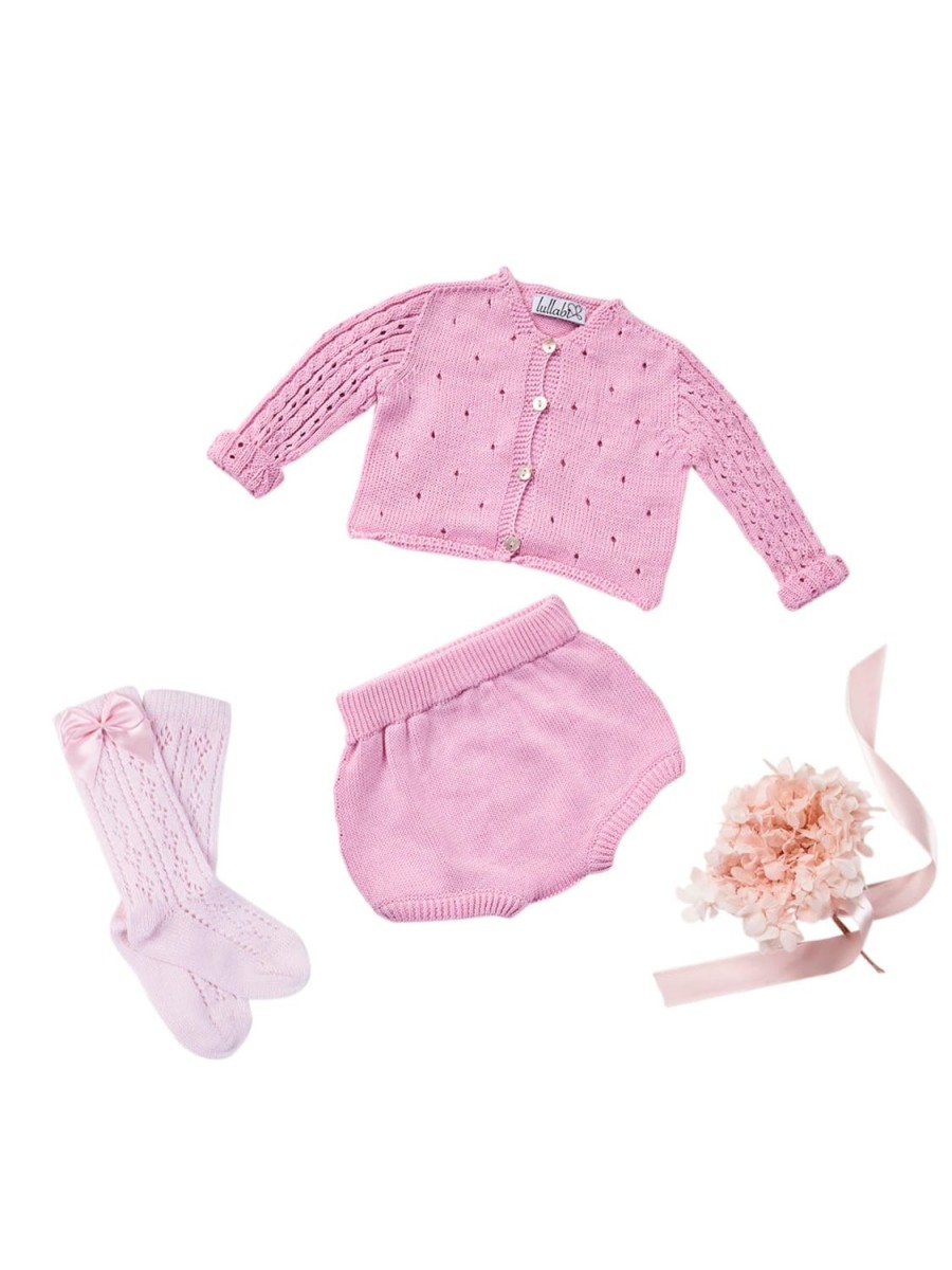 Tutu du Monde Cardigan Gift Set Pink Hot