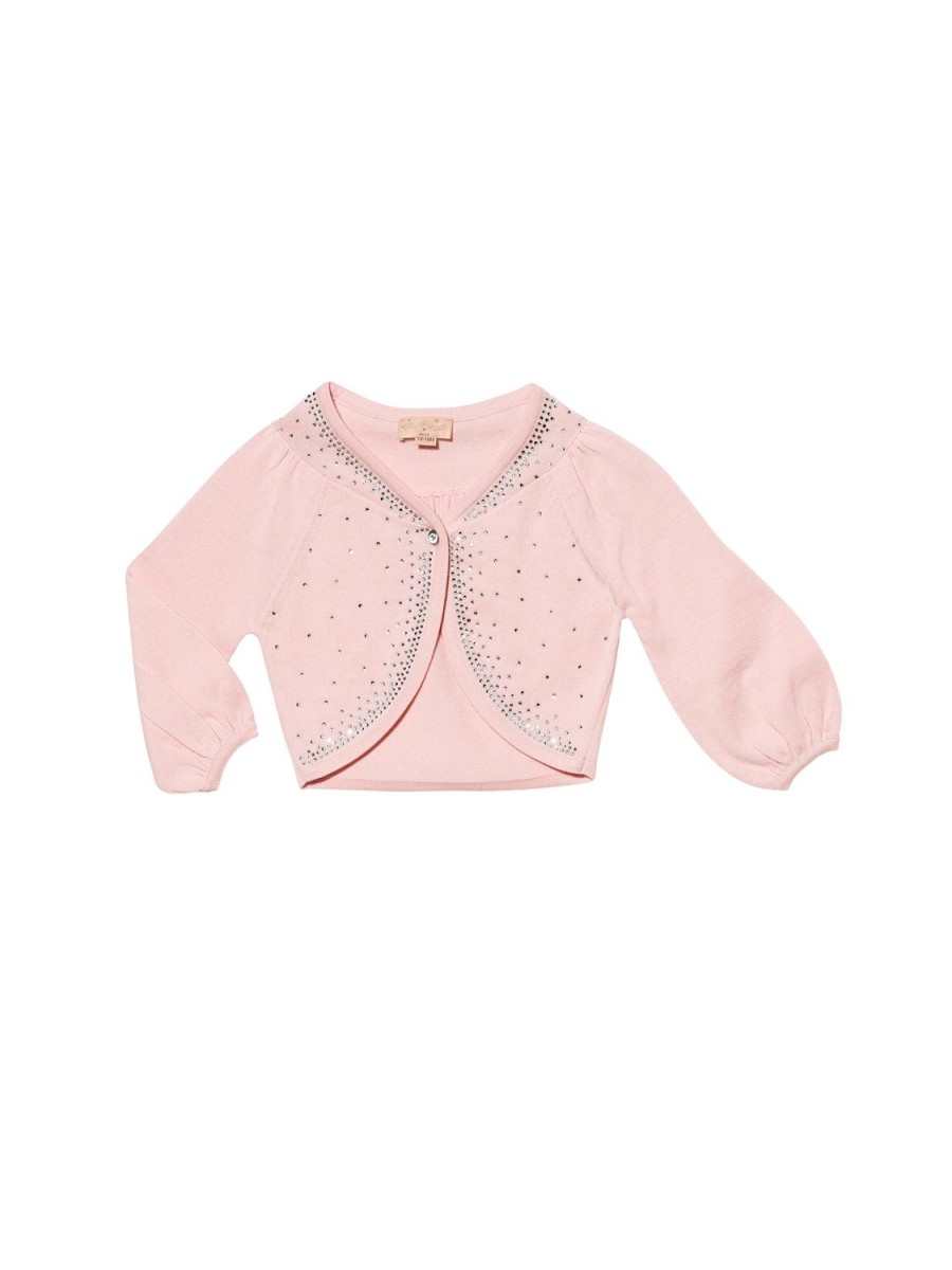 Tutu du Monde Bebe Deco Cardigan Pink Cloud Clearance