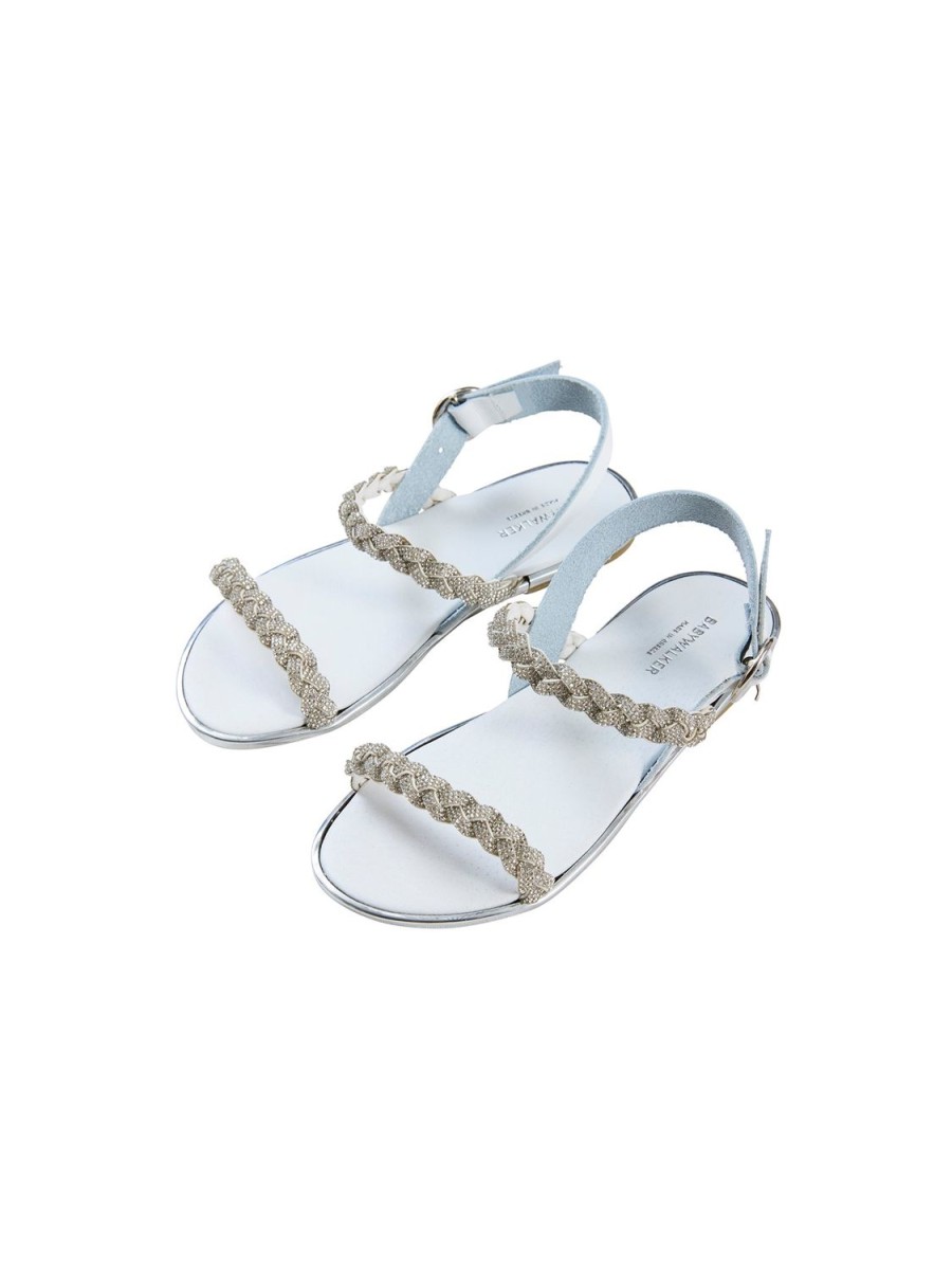 Tutu du Monde Babywalker Crystal Embellished Leather Sandal New