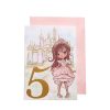 Tutu du Monde 5Th Birthday Card Princess Wholesale