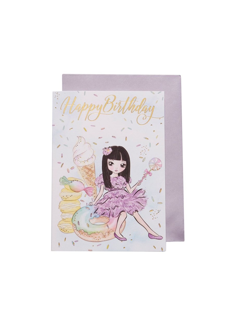 Tutu du Monde Age Free Birthday Card Confetti Treats Wholesale