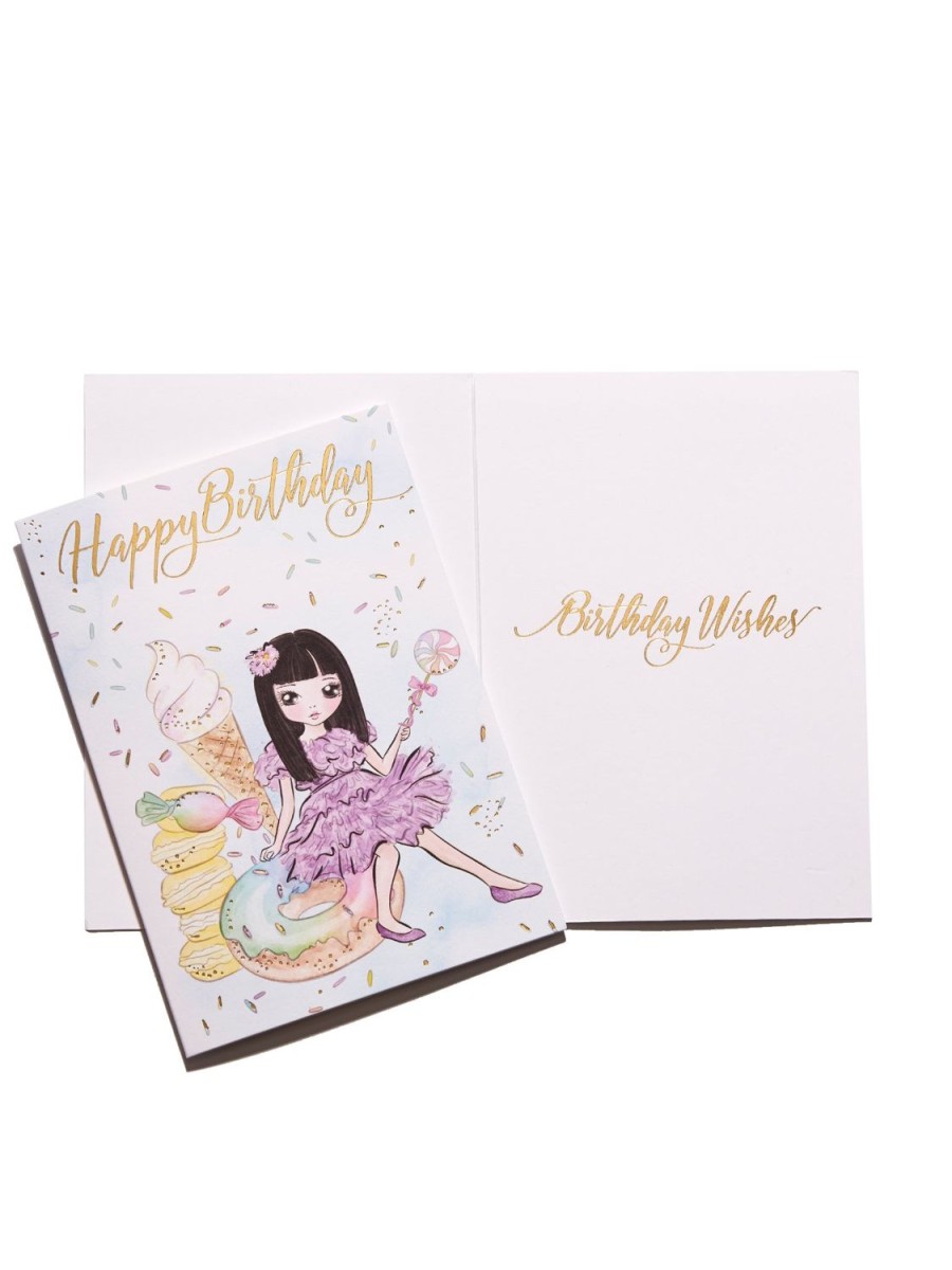 Tutu du Monde Age Free Birthday Card Confetti Treats Wholesale