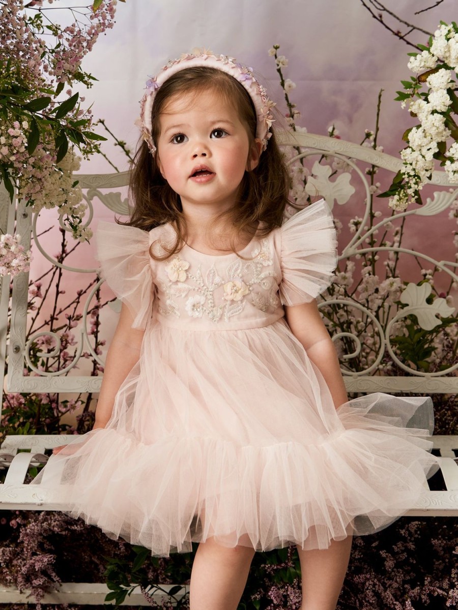 Tutu du Monde Bebe Blue Orchid Tulle Dress Porcelain Pink Online