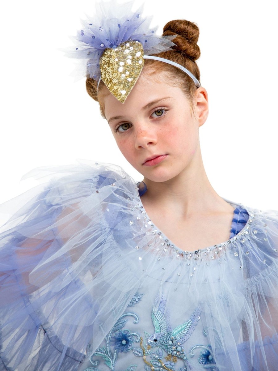 Tutu du Monde Bluebird Headband Blue Chill Mix New