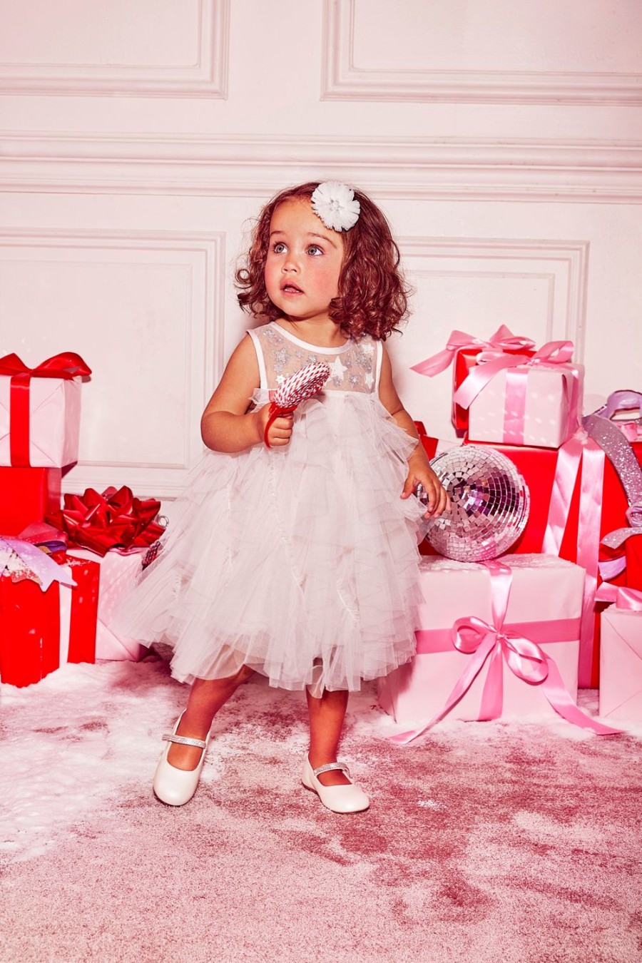 Tutu du Monde Bebe Starling Tulle Dress Crystal Pink Best