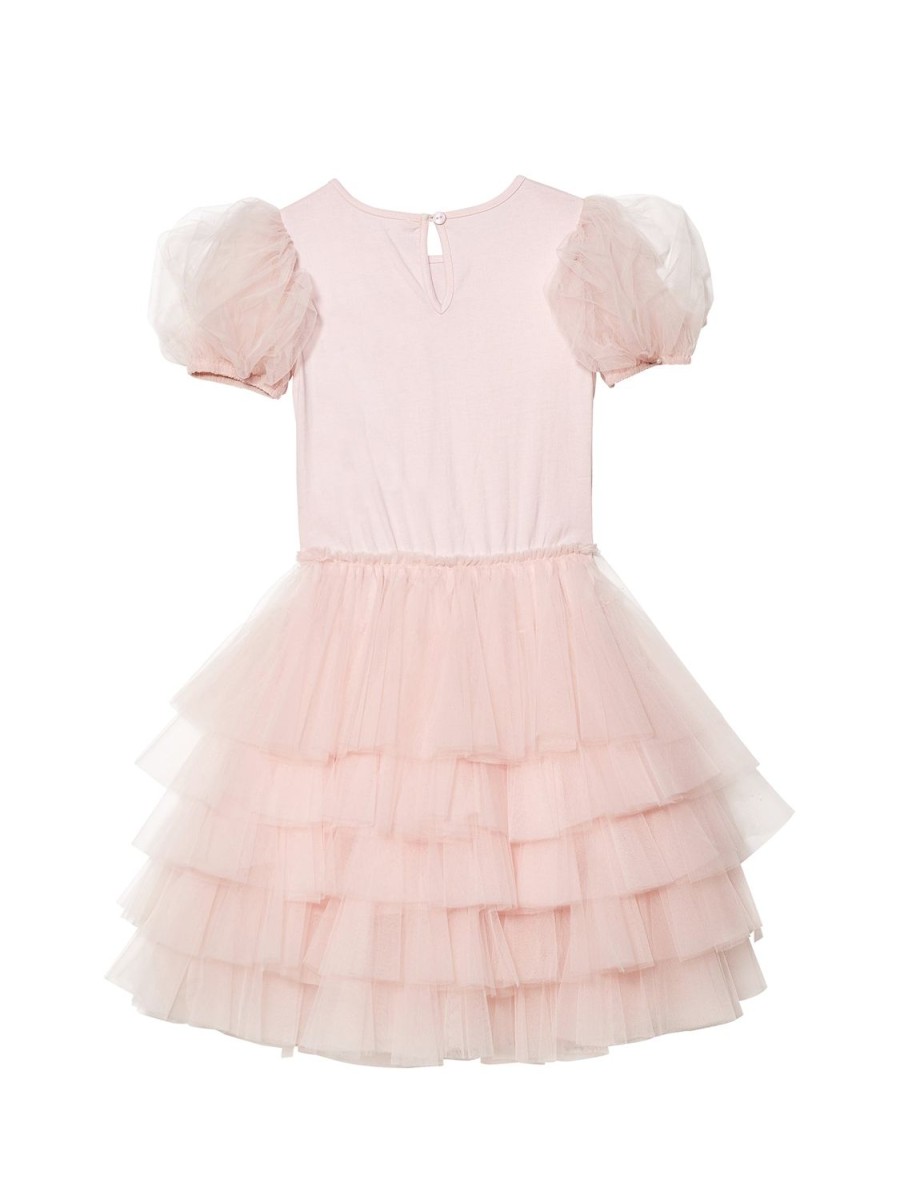 Tutu du Monde Floral Lattice Tutu Dress Heavenly Pink Clearance