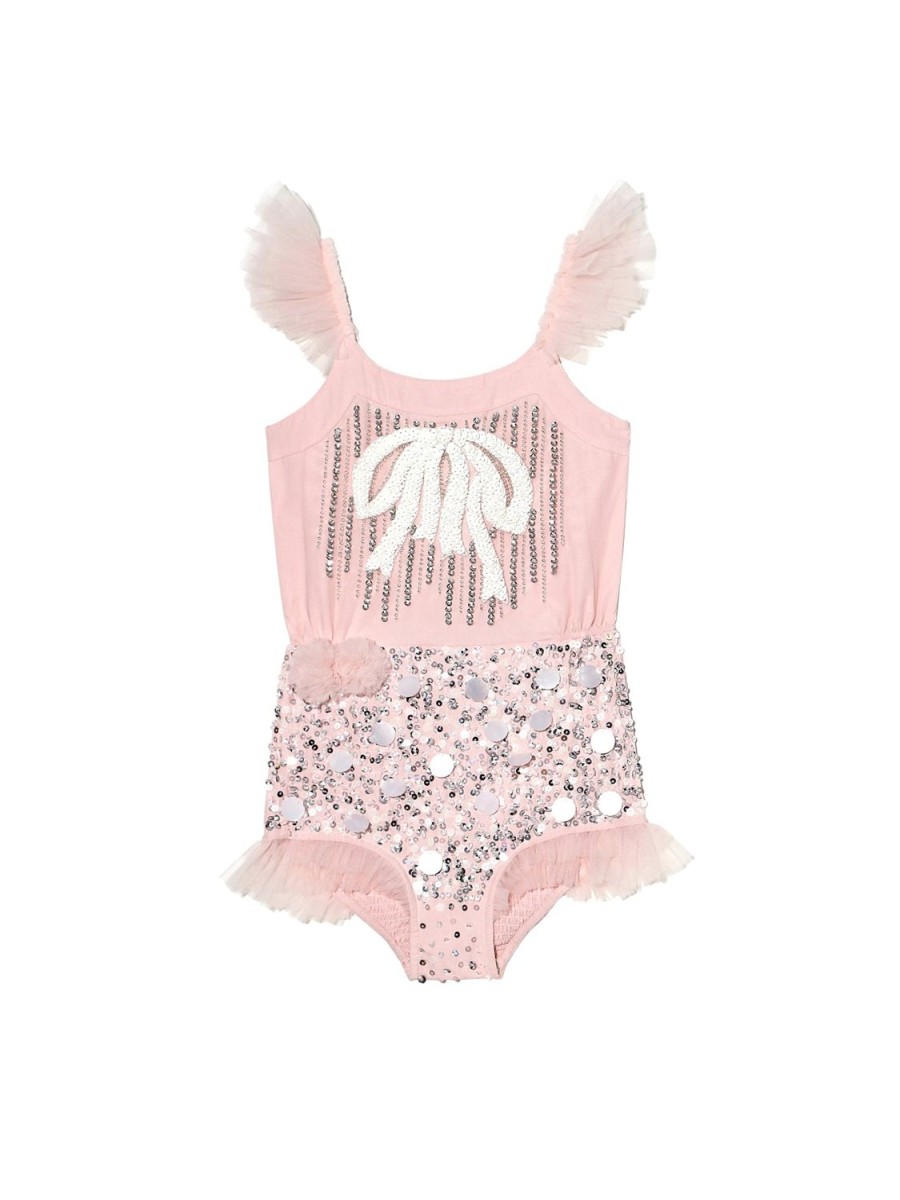 Tutu du Monde Pom Pom Onesie Porcelain Pink Online