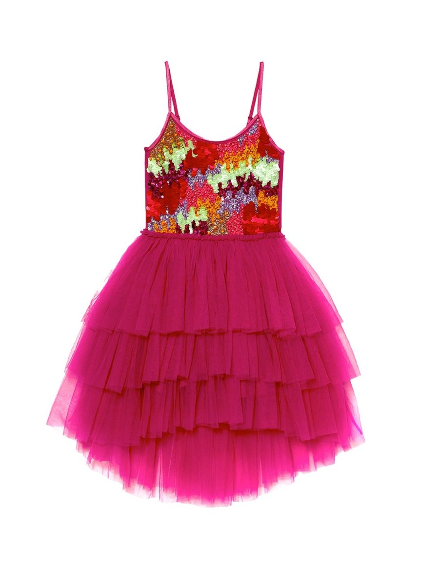 Tutu du Monde Pop Art Tutu Dress Fuschia New