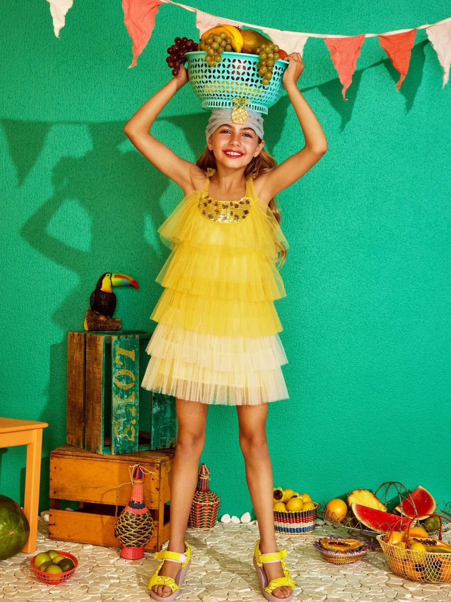 Tutu du Monde Rama Tulle Dress Banana Hot